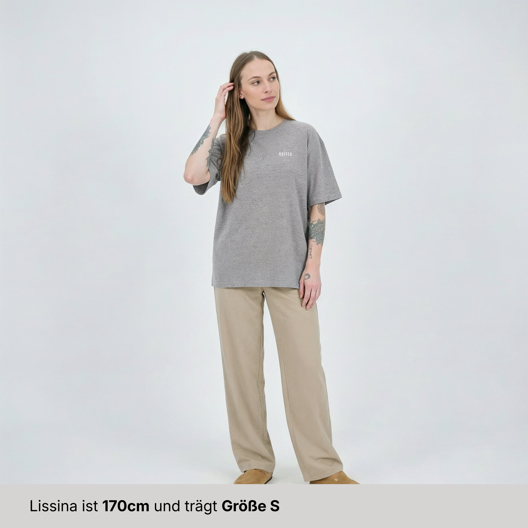 Oversize Shirt "Coffee & Chaos"