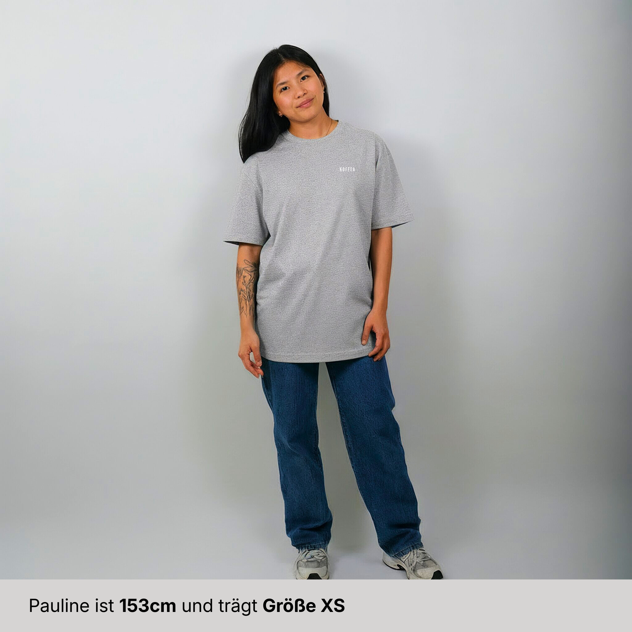 Oversize Shirt "Coffee & Chaos"