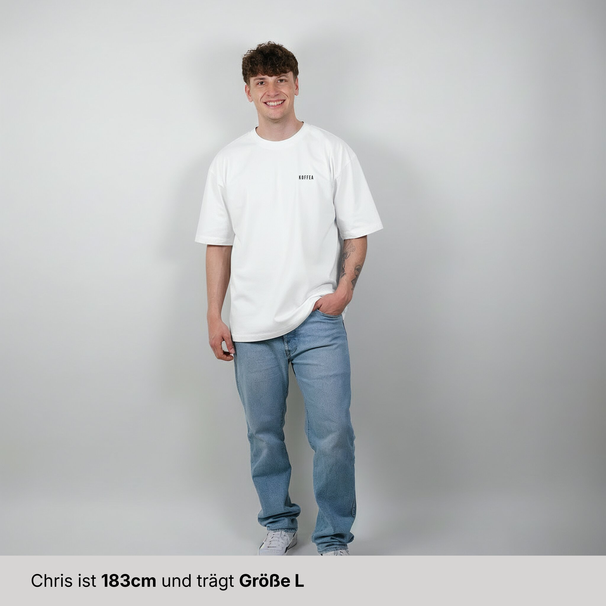 Oversize Shirt "Caffeine Connection"