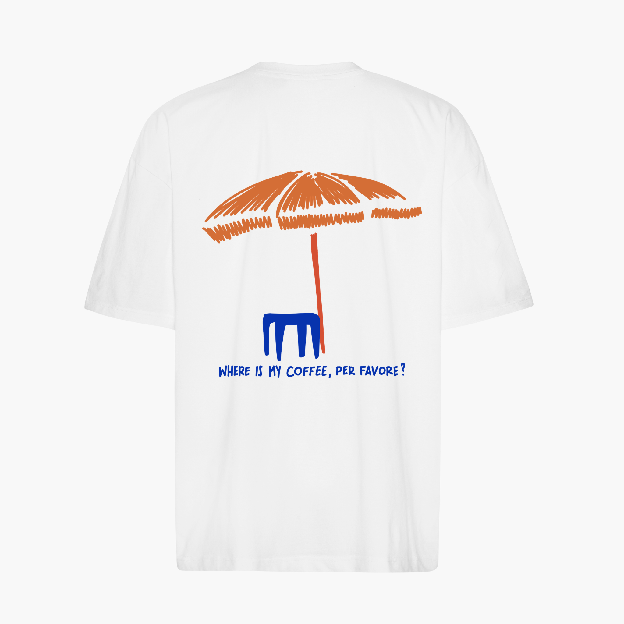 Oversize Shirt "Where is my coffee"