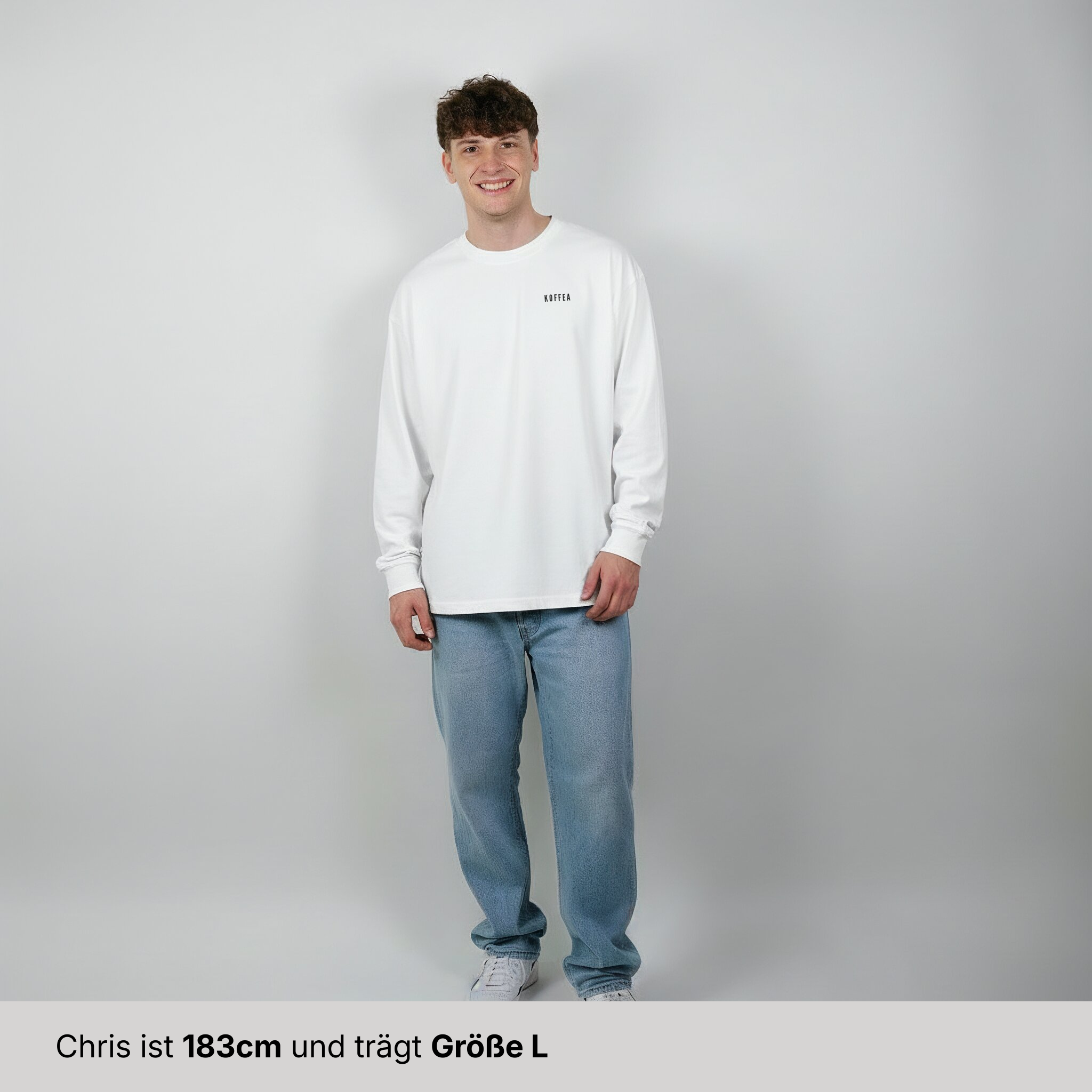 Oversize Longsleeve "Caffeine Connection"