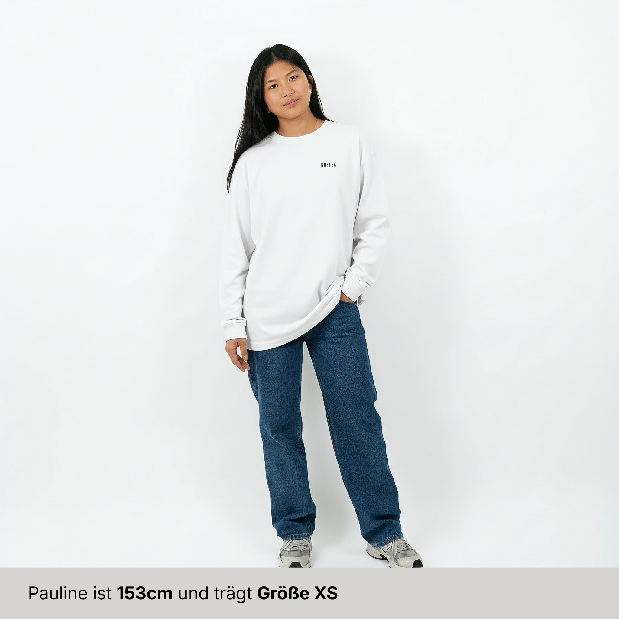 Oversize Longsleeve "Coffee Morning"