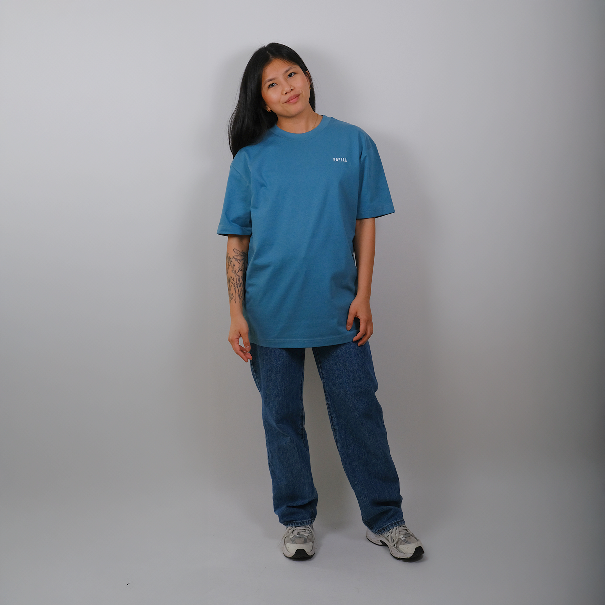 Unisex Oversize Shirt "Feierabendkaffee"