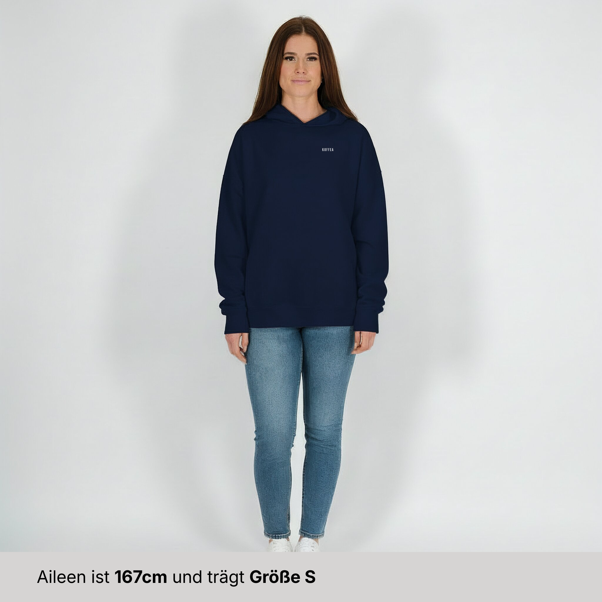 Oversize Hoodie "Weil Kaffee (Yellow Version)"