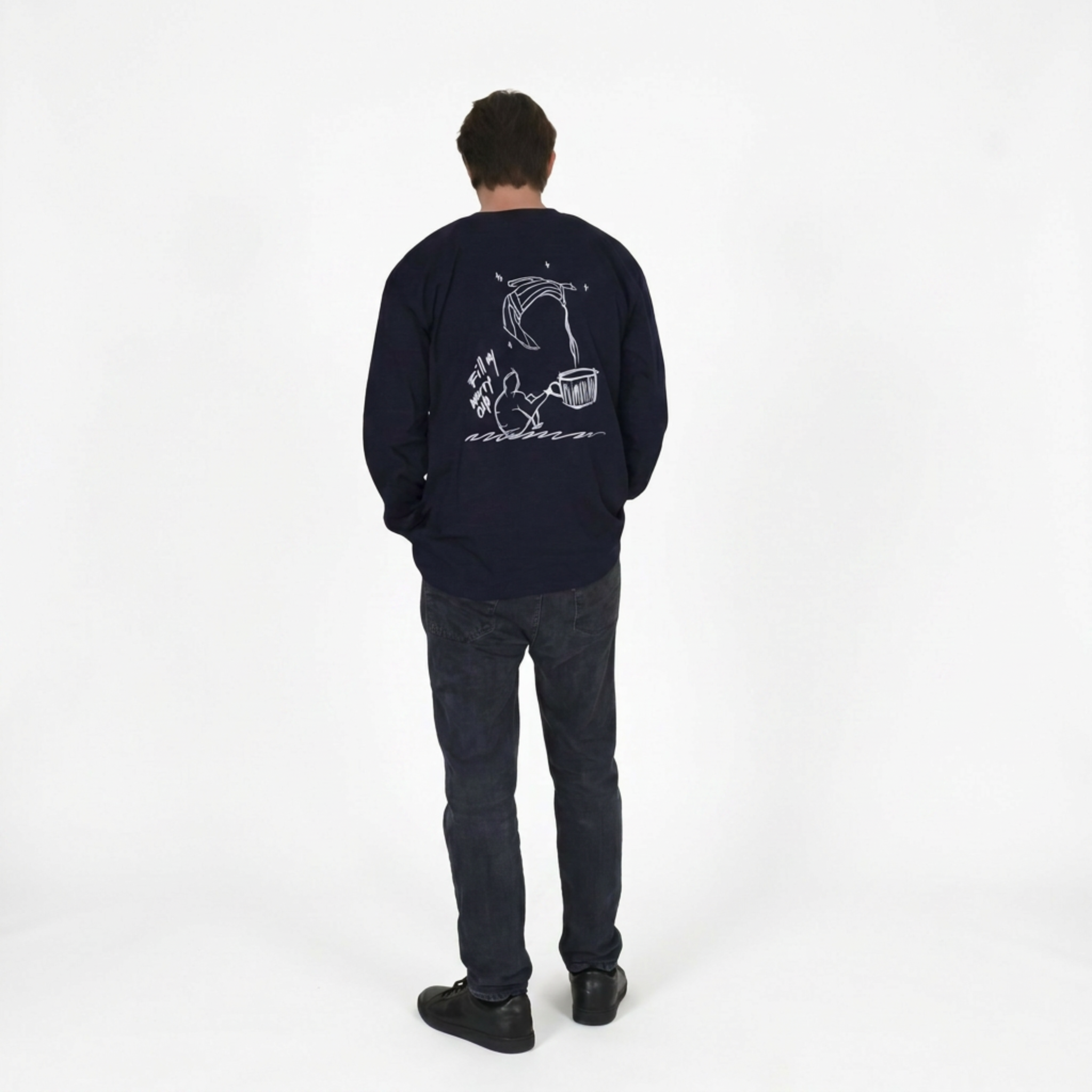 Oversize Longsleeve "Worry Cup"