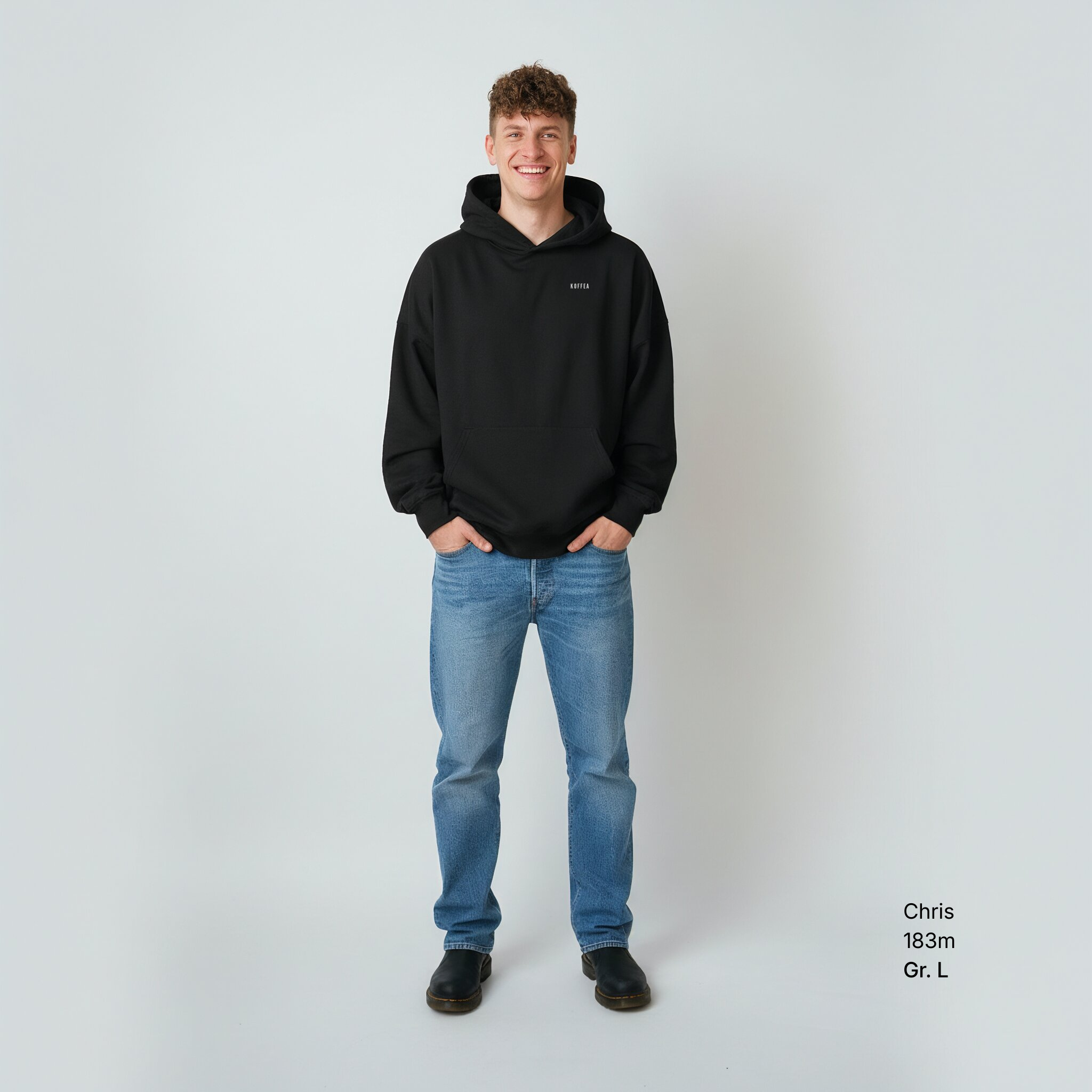 Unisex Oversize Hoodie "Mental Coffee Club"