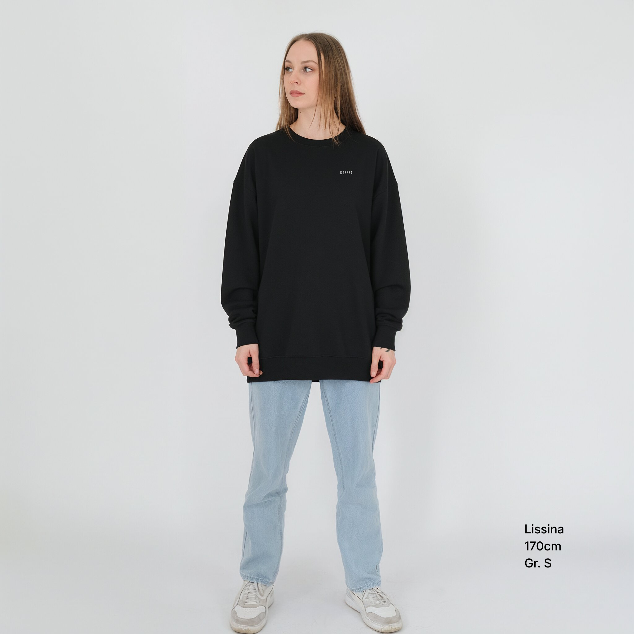 Unisex Oversize Sweatshirt "I Wanted Coffee (new version)"