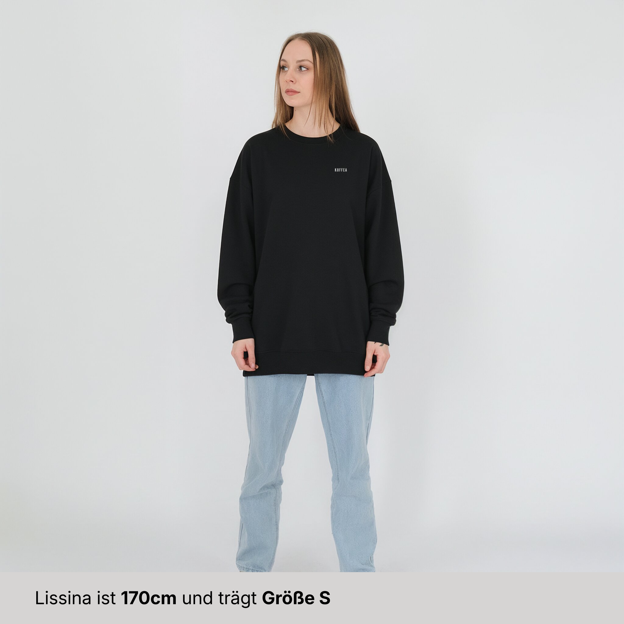 Oversize Sweatshirt "Coffee Call"
