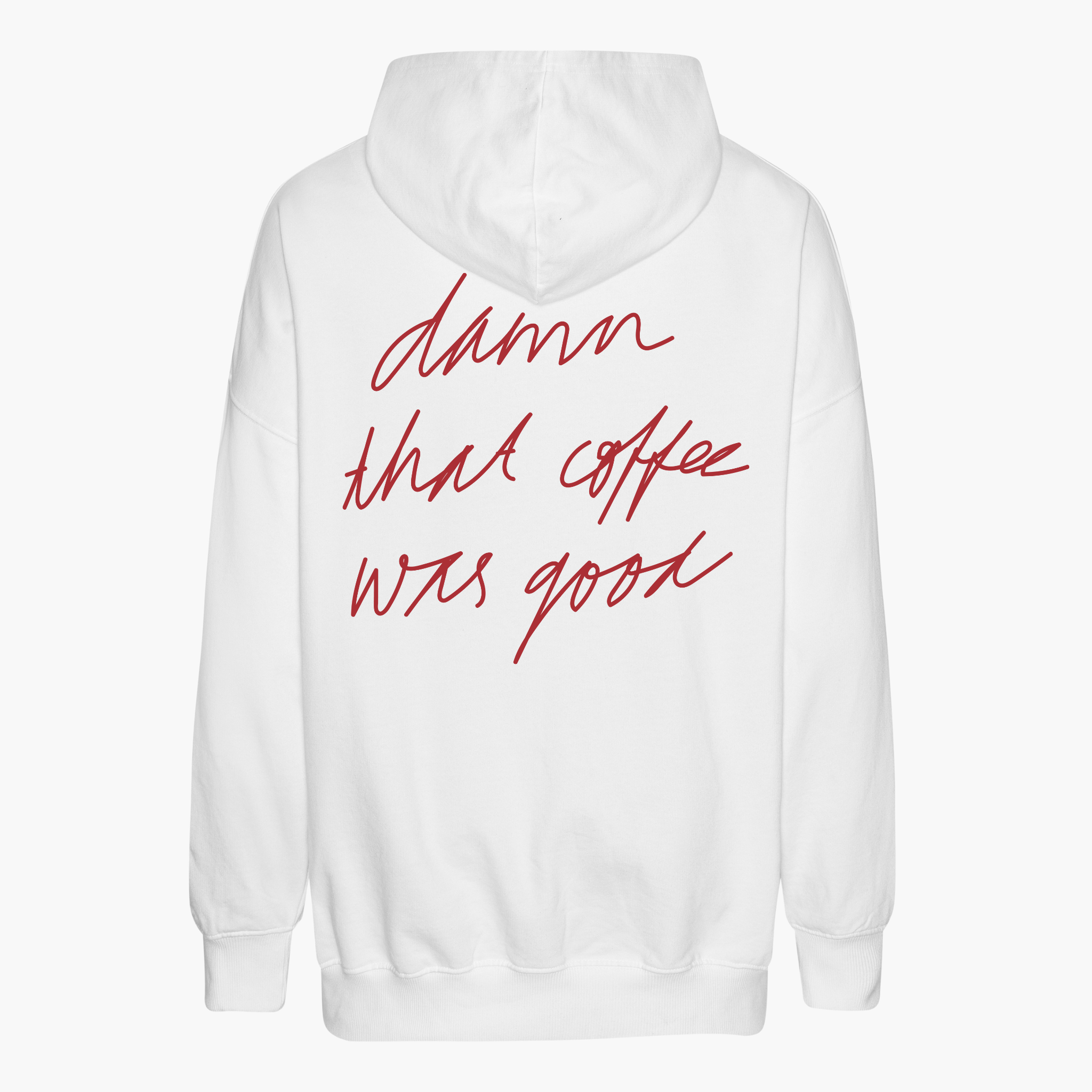 Oversize Hoodie "Damn Coffee"