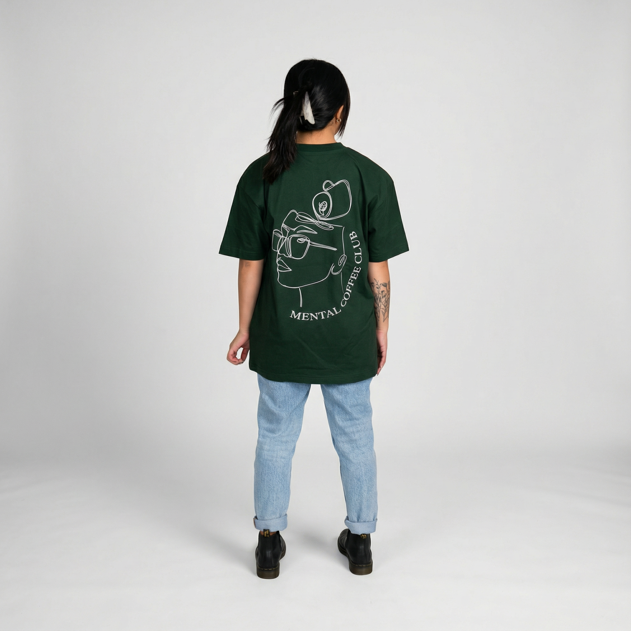 Oversize Shirt "Mental Coffee Club (new version)"