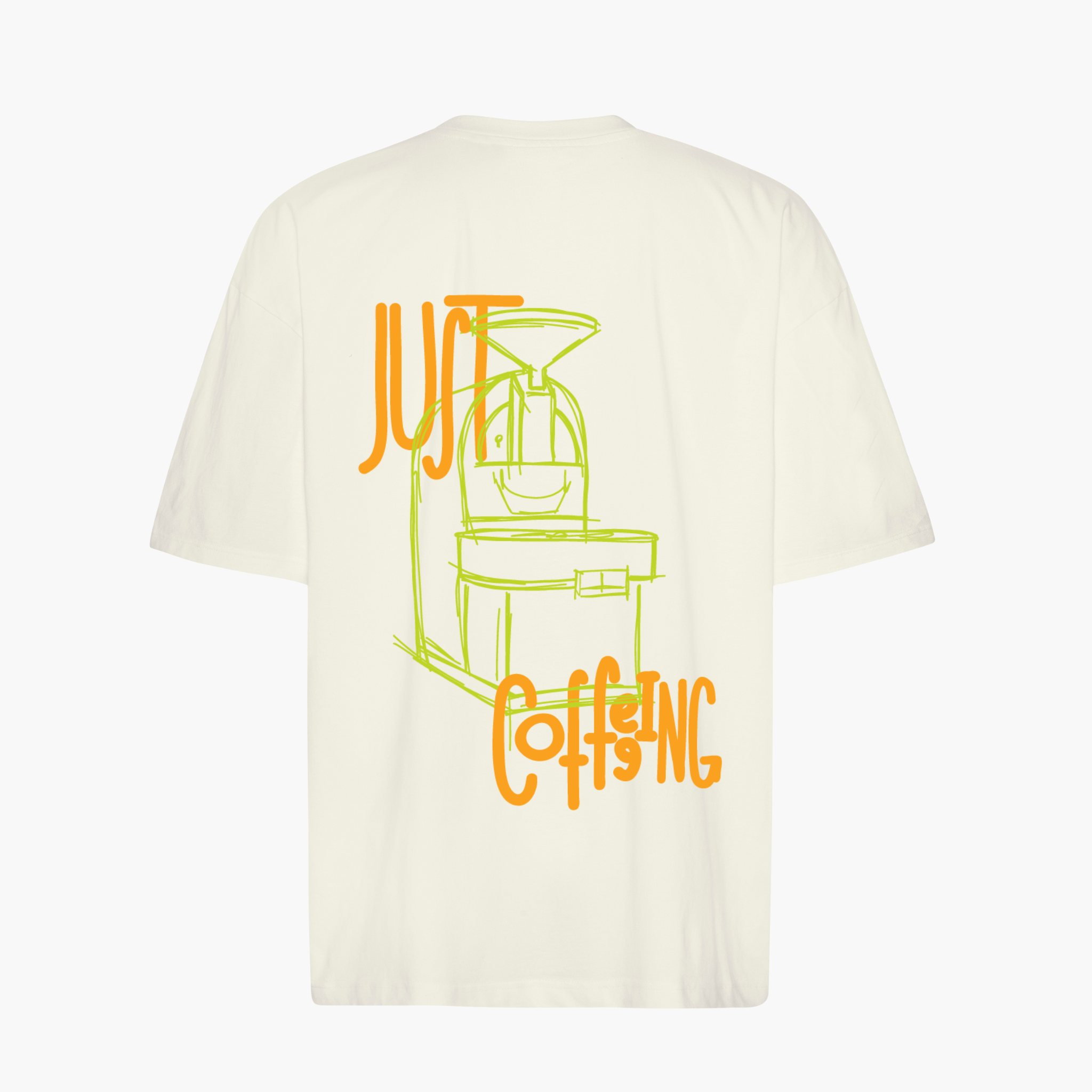 Oversize Shirt "Just Coffeeing (new version)"