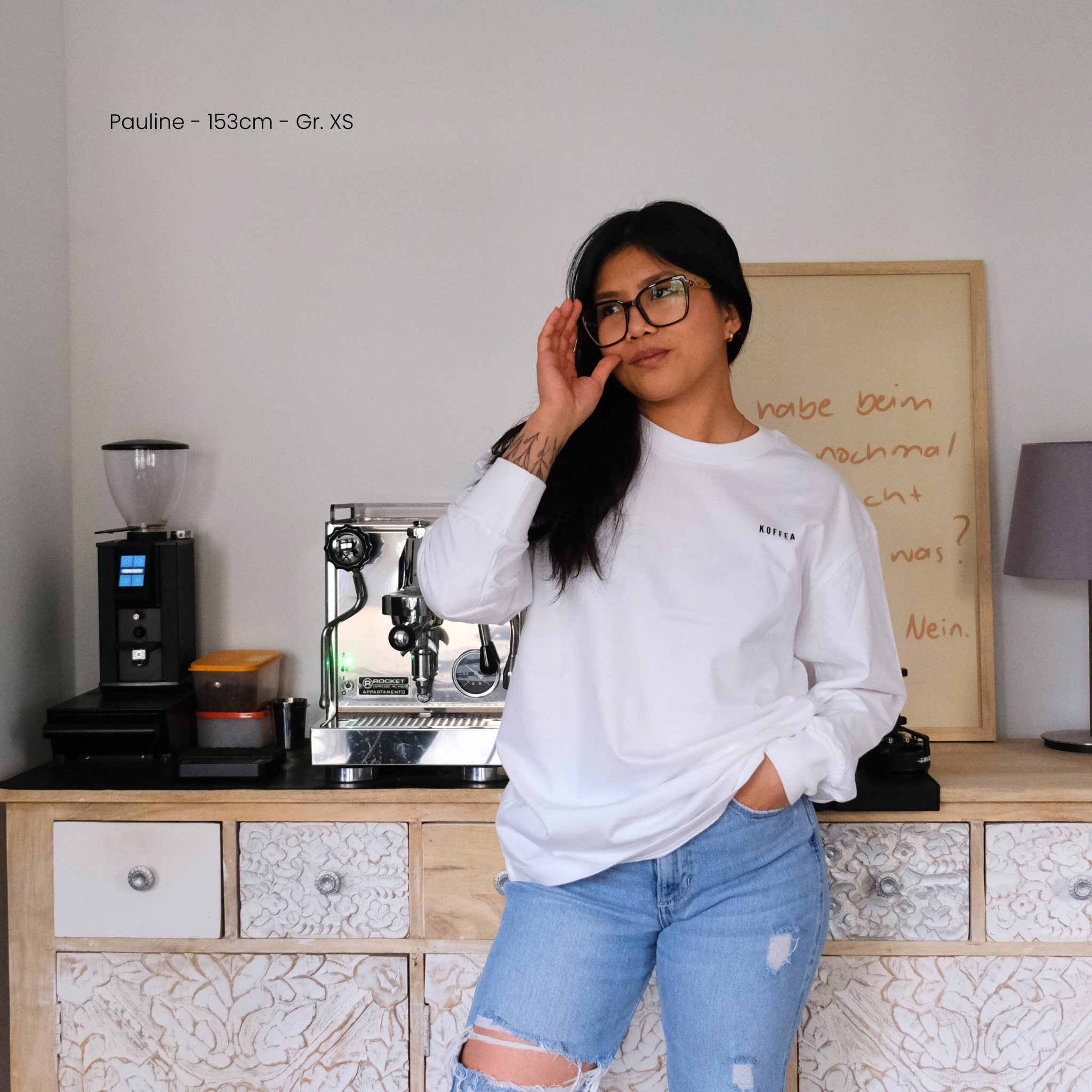 Unisex Oversize Longsleeve "COFFEE MORNING"