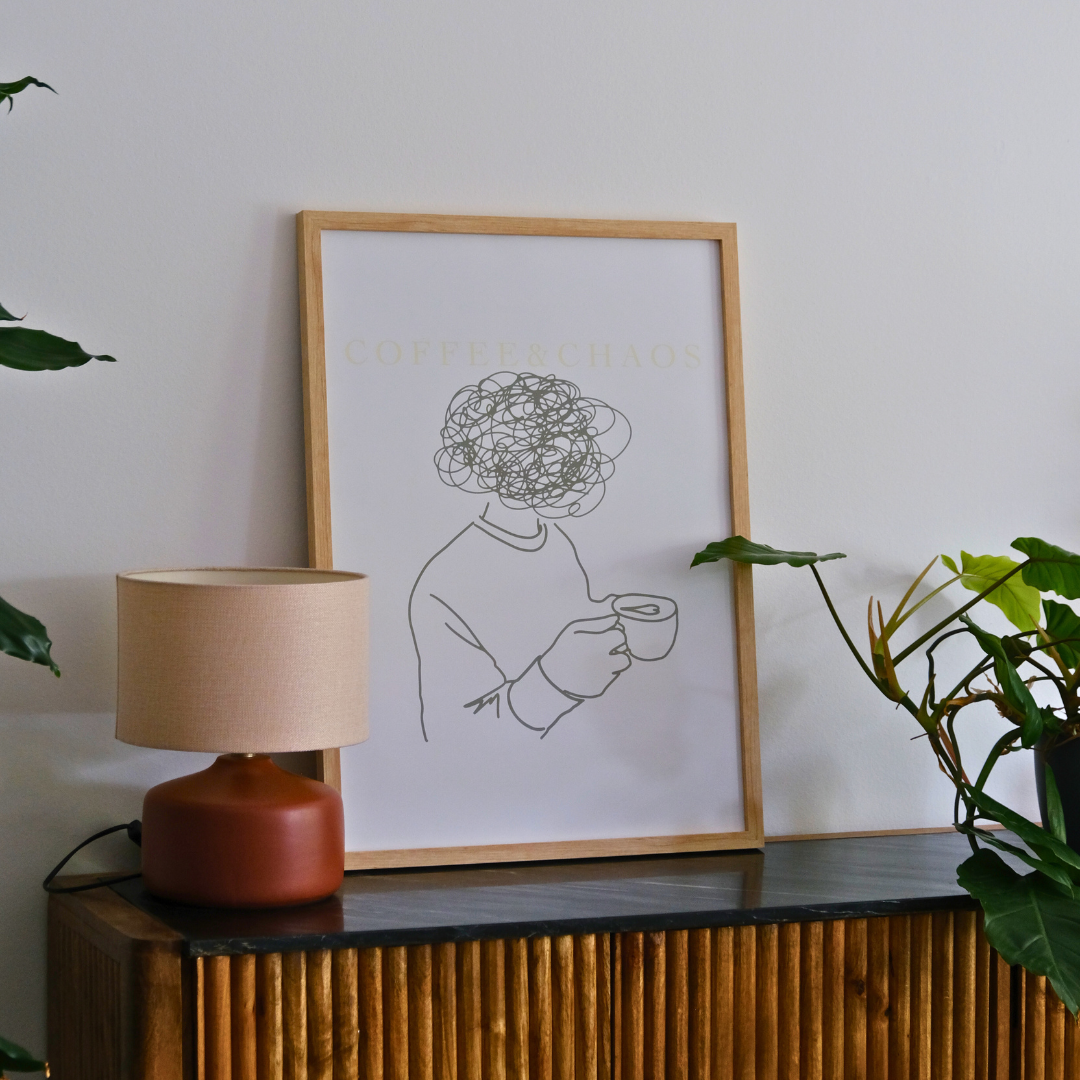 Poster "Coffee & Chaos"