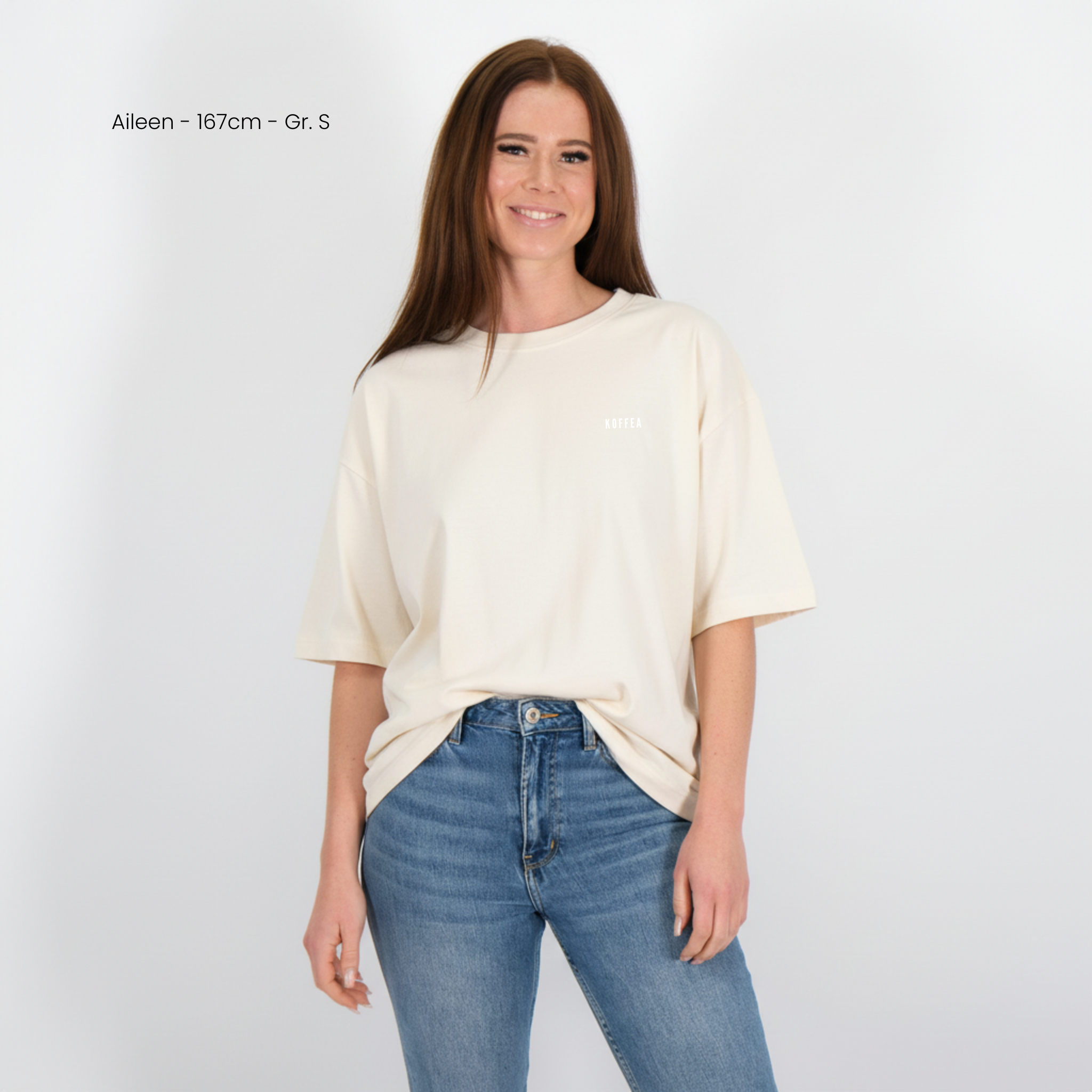 Unisex Oversize Shirt "JUST COFFEEING"