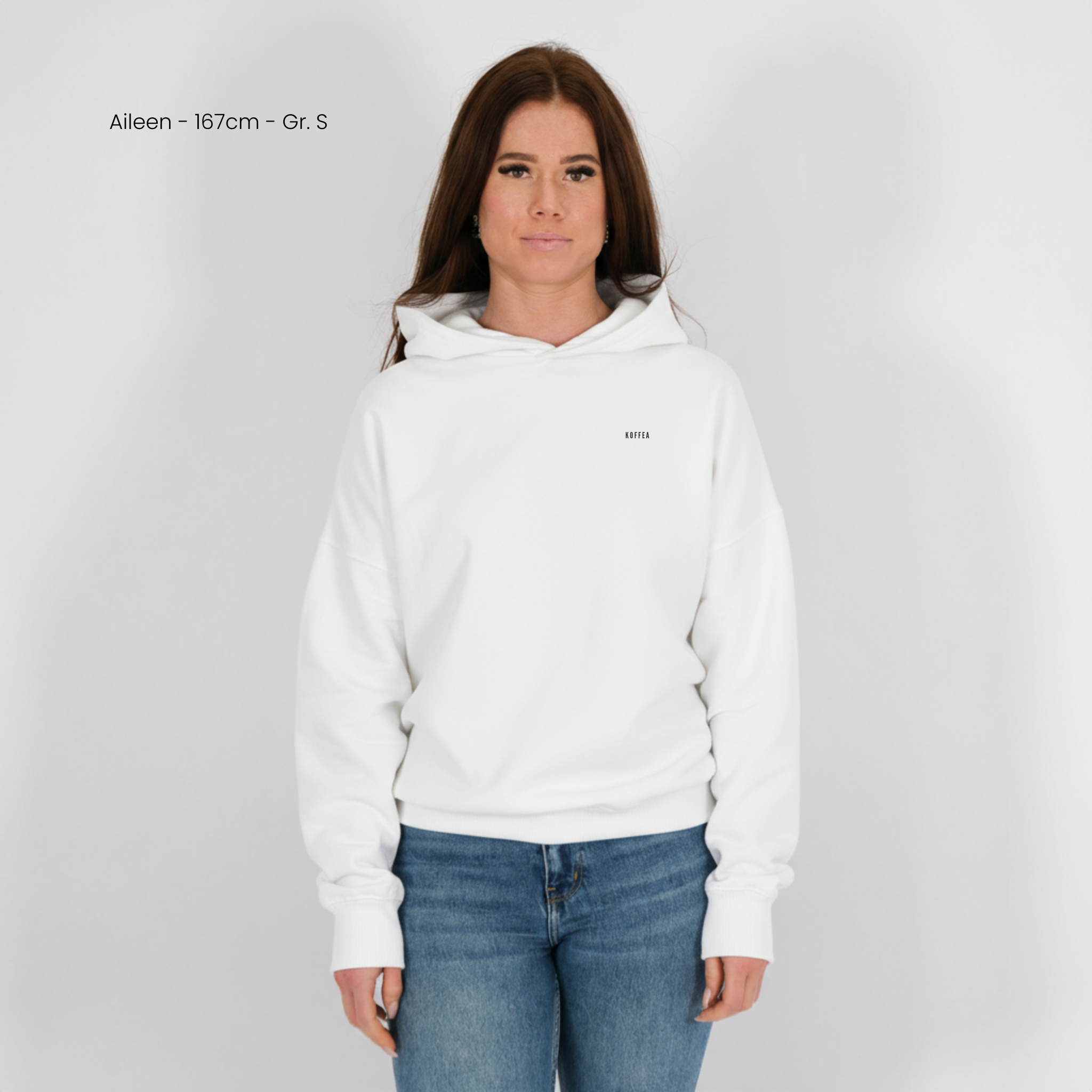 Unisex Oversize Hoodie "DAMN COFFEE"