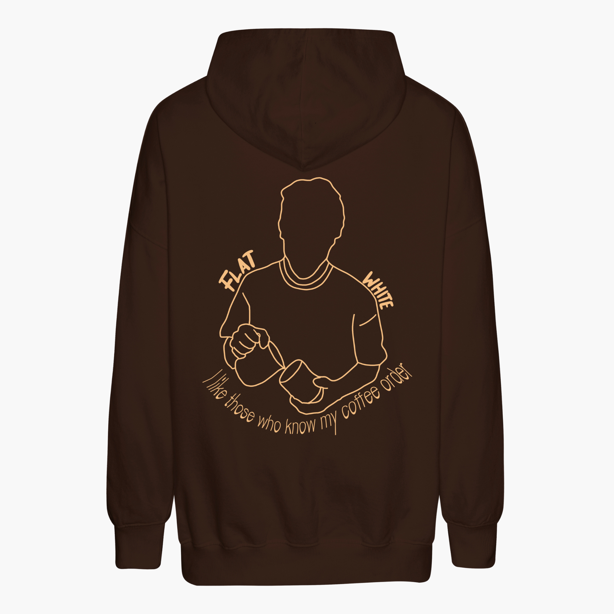 Unisex Oversize Hoodie "Flat White"