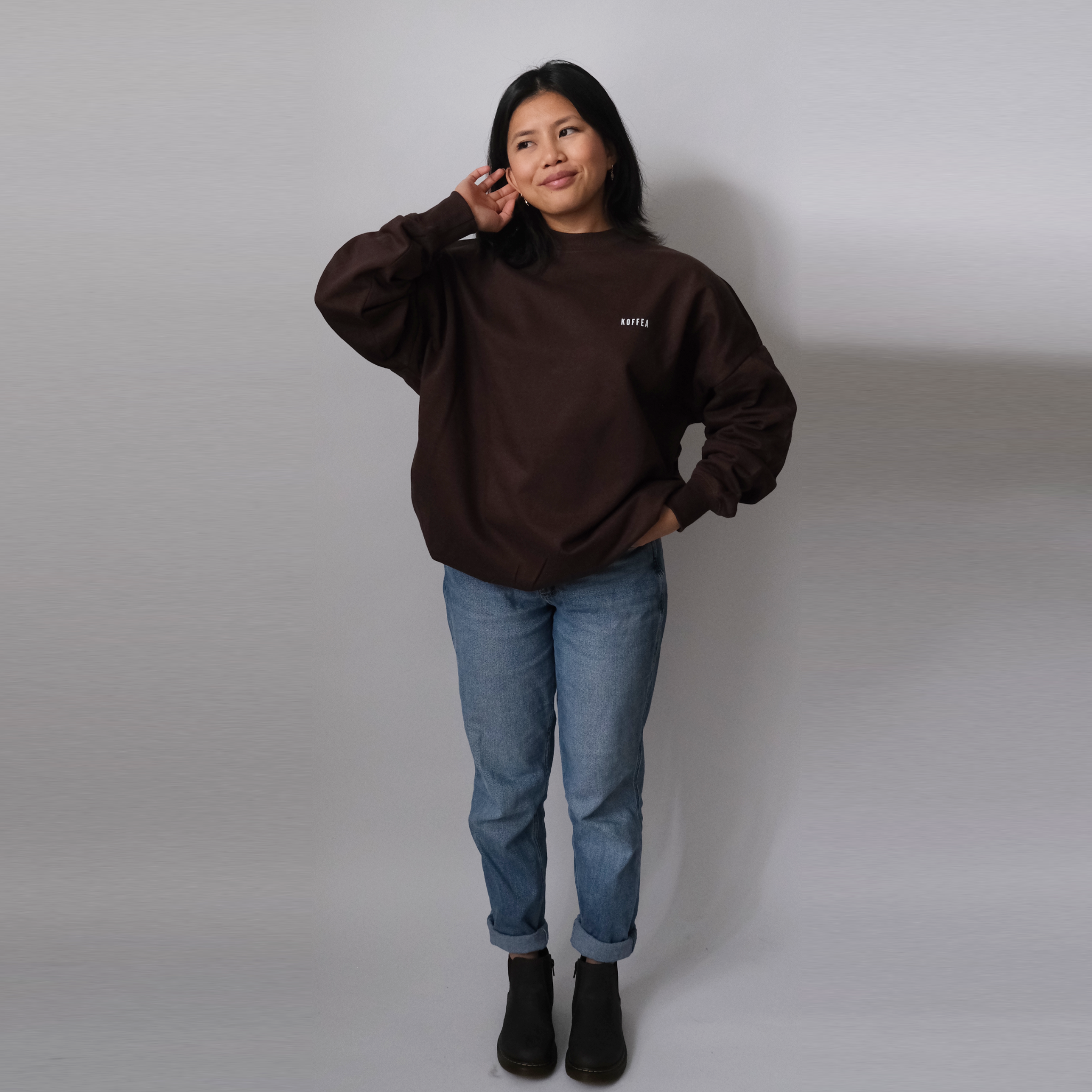 Unisex Oversize Sweatshirt "I Wanted Coffee"