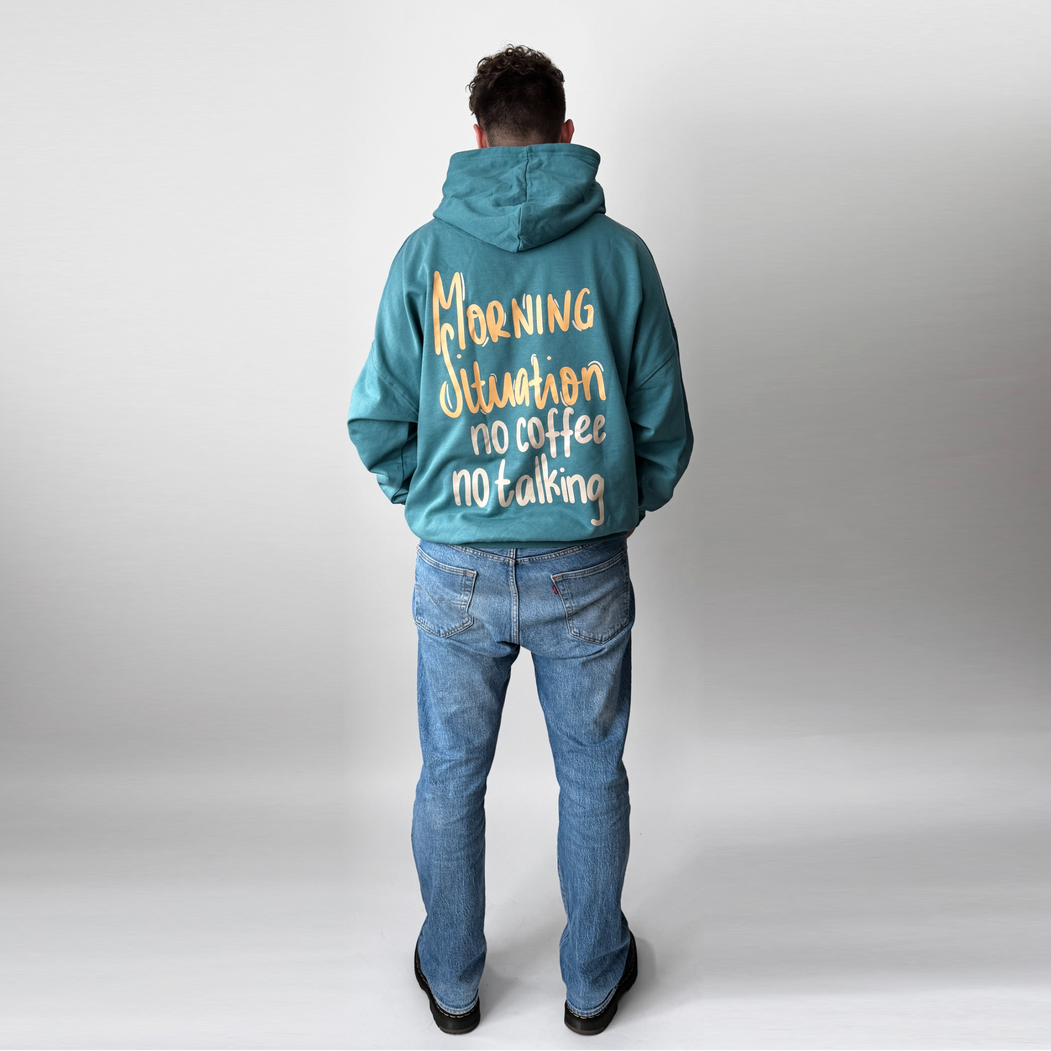 Unisex Oversize Hoodie "Morning Situation"