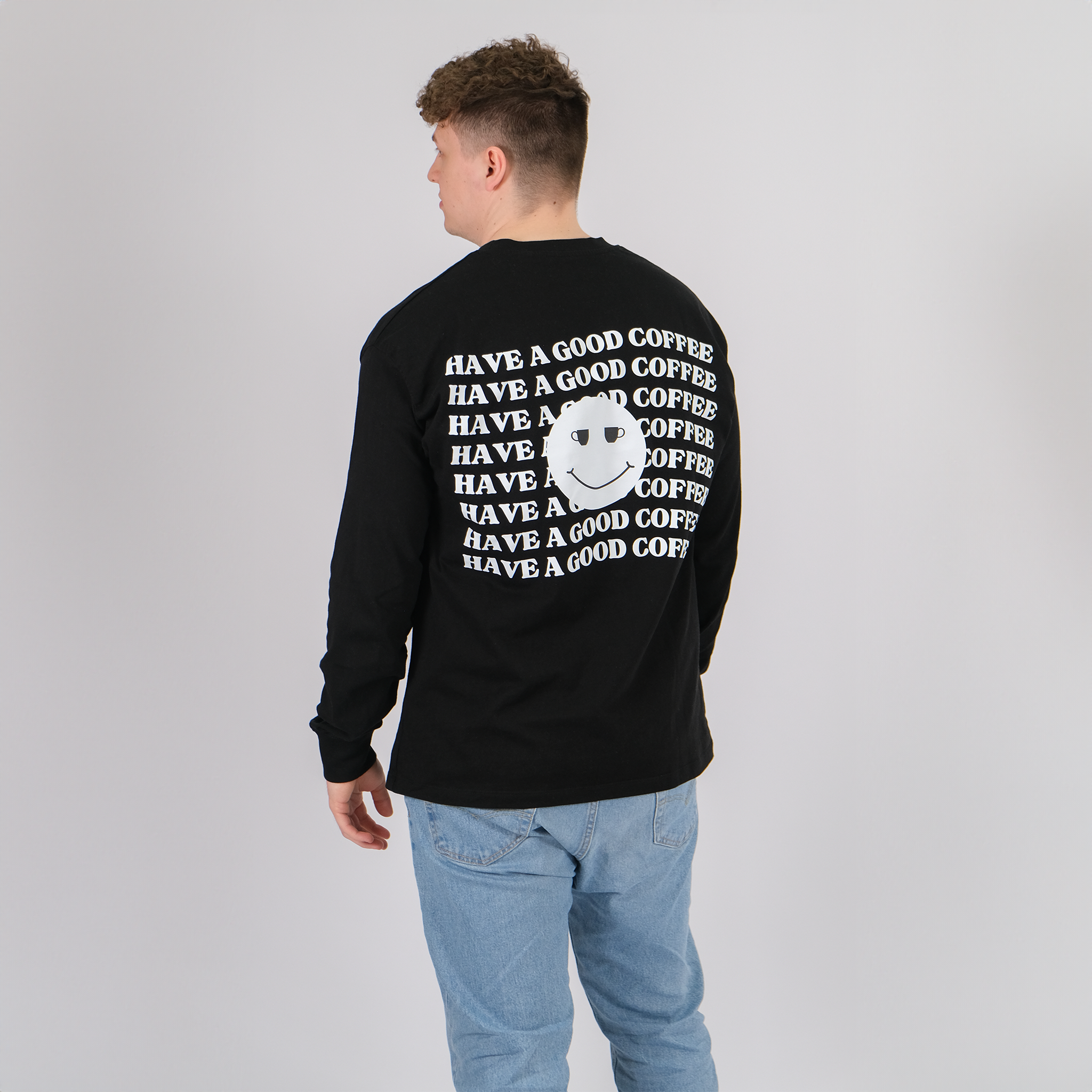 Unisex Oversize Longsleeve "Have a good coffee"