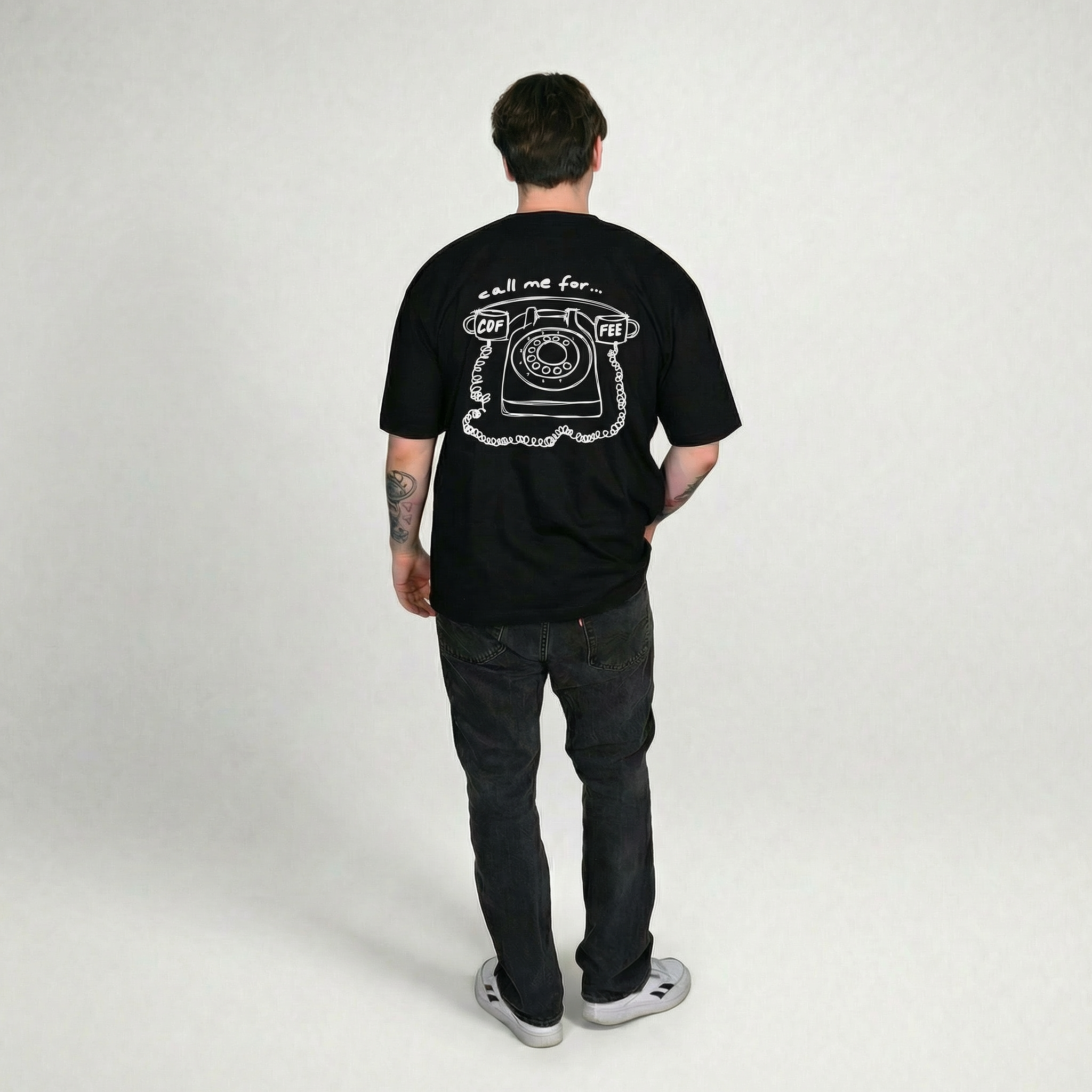 Oversize Shirt "Coffee Call"