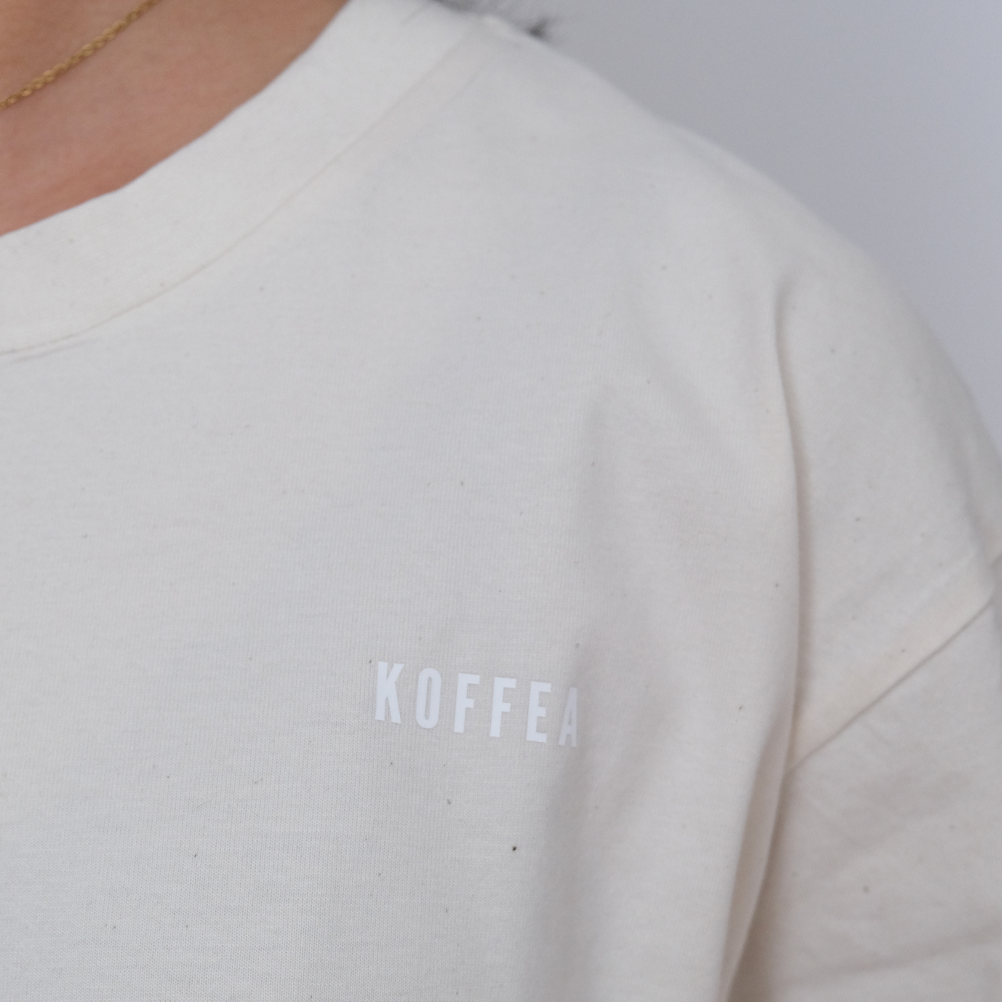 Unisex Oversize Shirt "COFFEE LETTER"