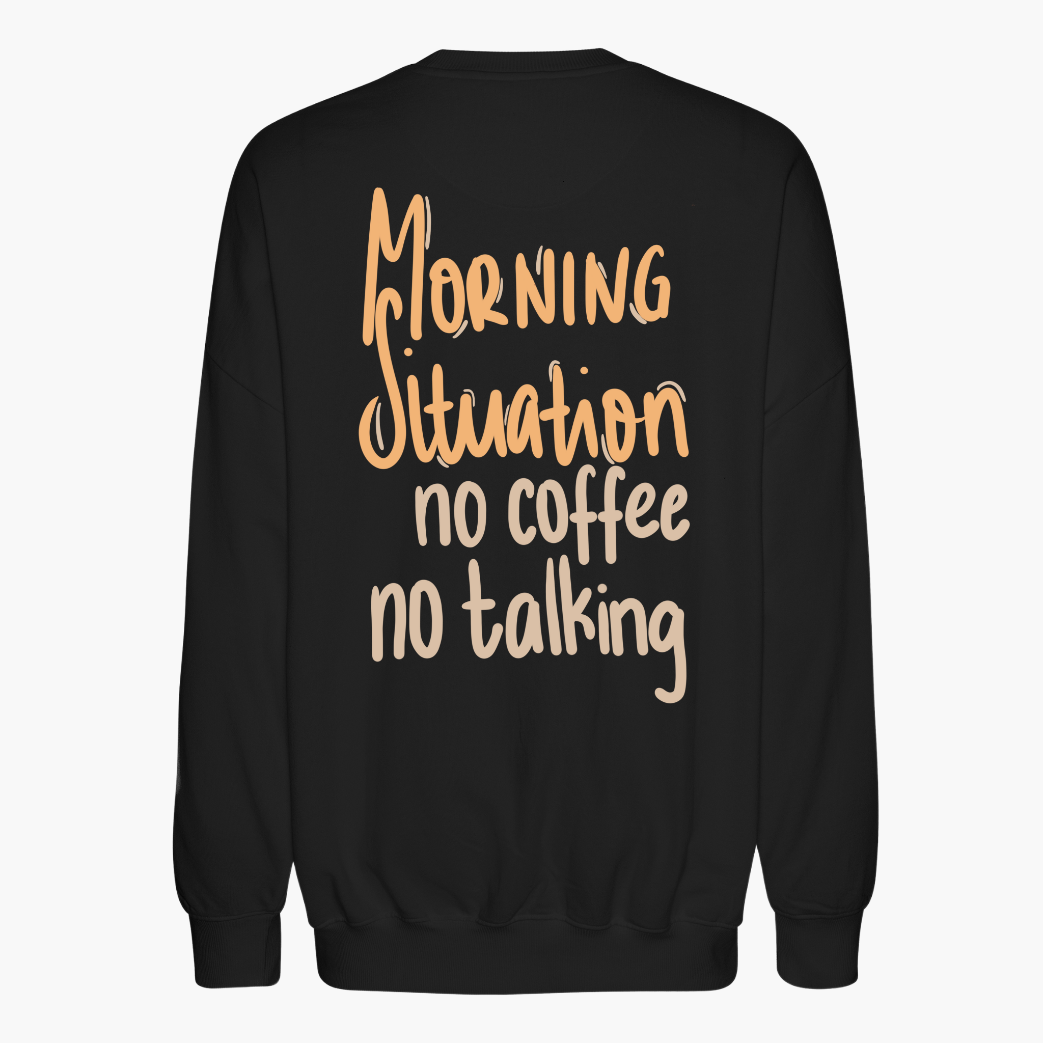 Oversize Sweatshirt "Morning Situation"