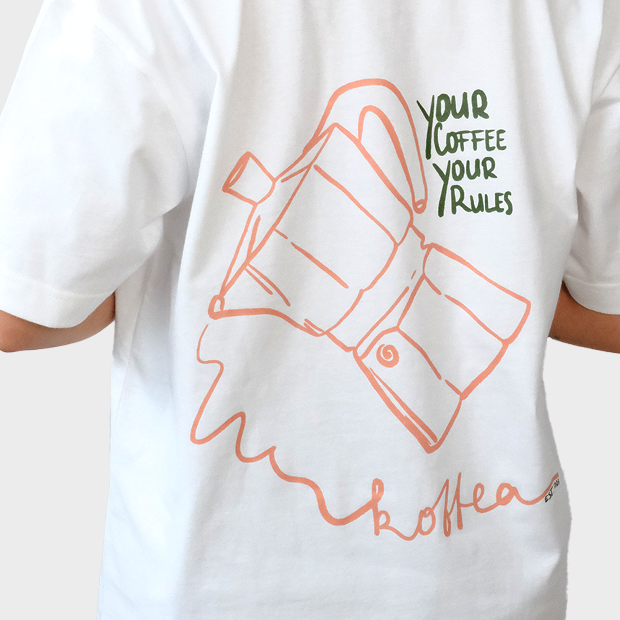 Unisex Oversize Shirt "YOUR COFFEE, YOUR RULES"