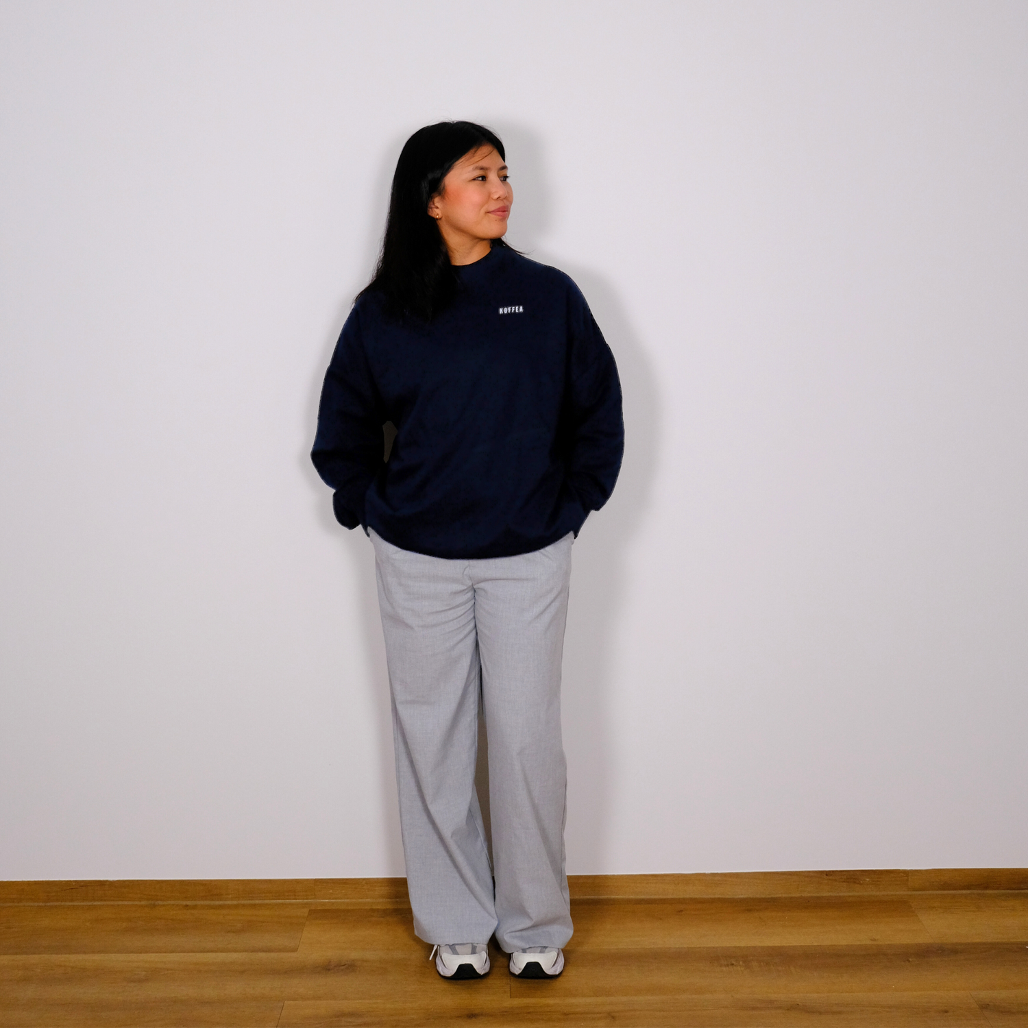 WEIL KAFFEE (yellow version) - Unisex Oversize Sweatshirt