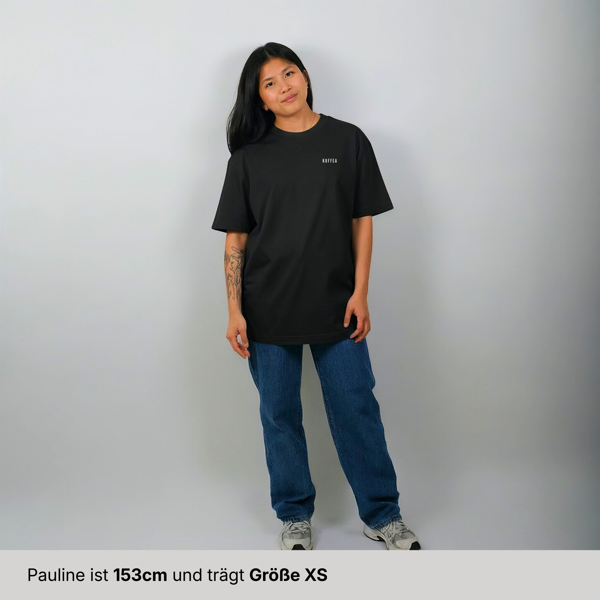Oversize Shirt "I Wanted Coffee"