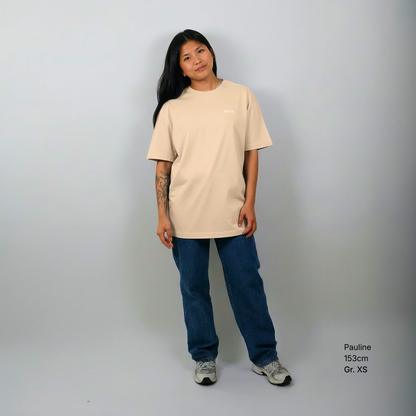 Unisex Oversize Shirt "Kaffee Trinken"