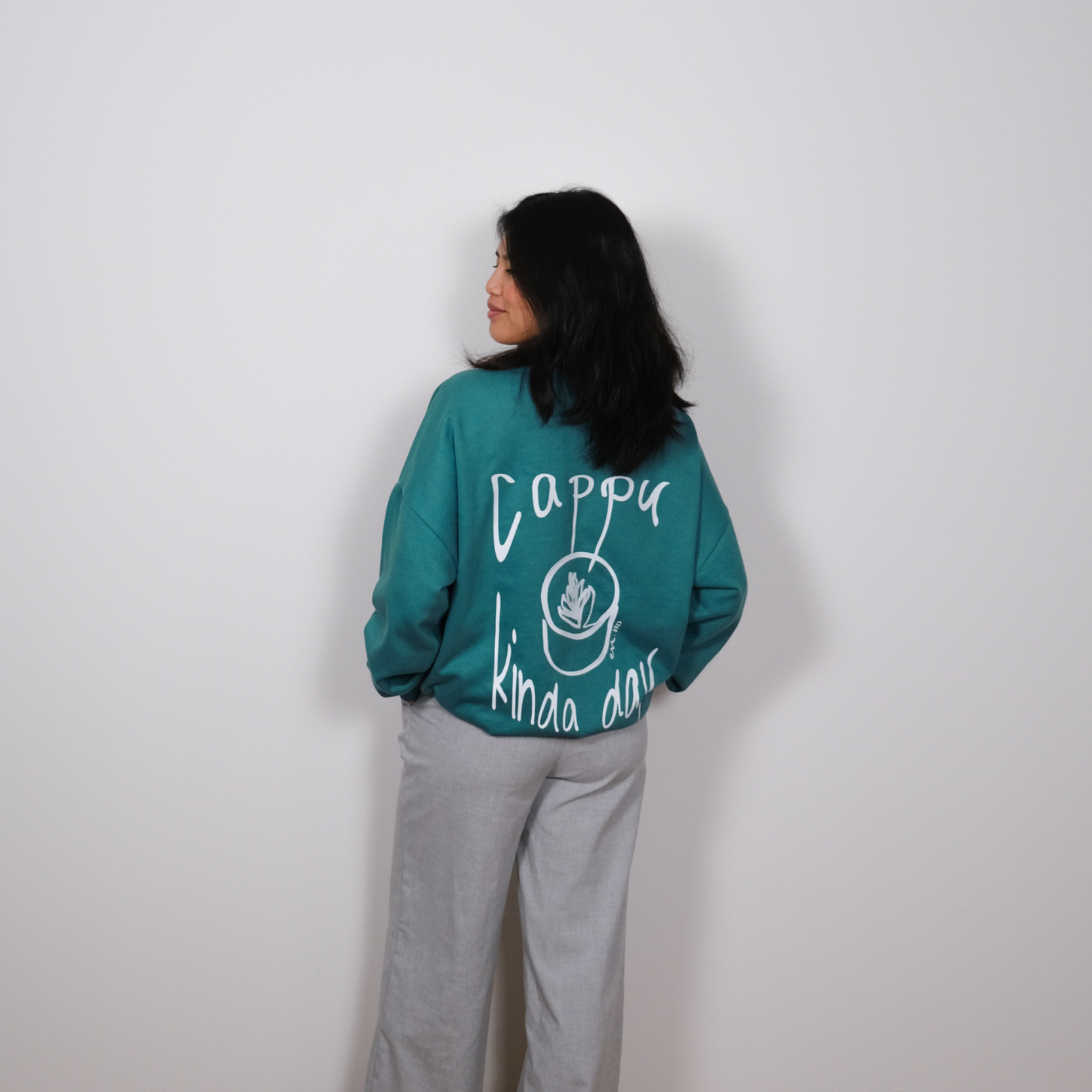Oversize Sweatshirt "Cappu"