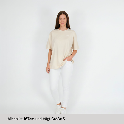 Oversize Shirt "Just Coffeeing"