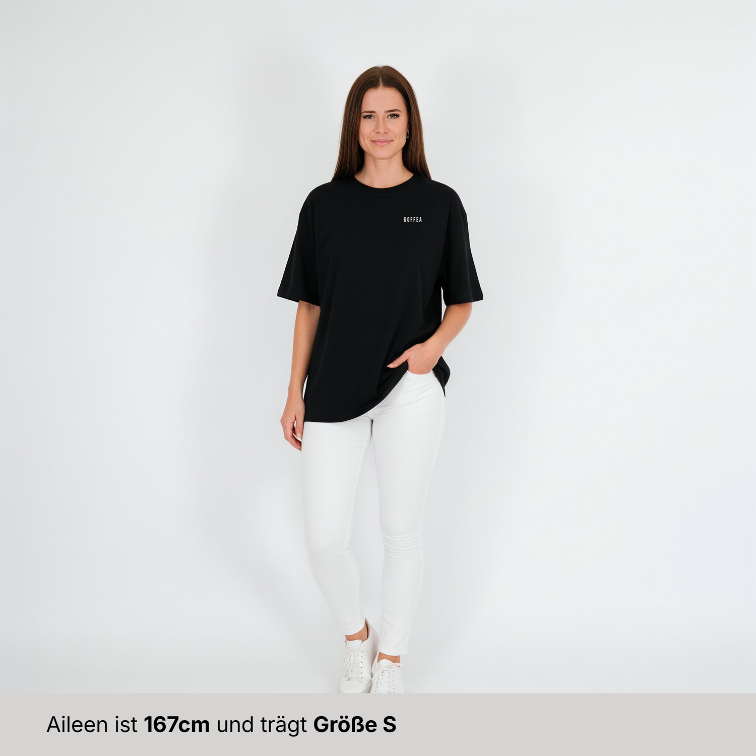 Oversize Shirt "Just Had Coffee"