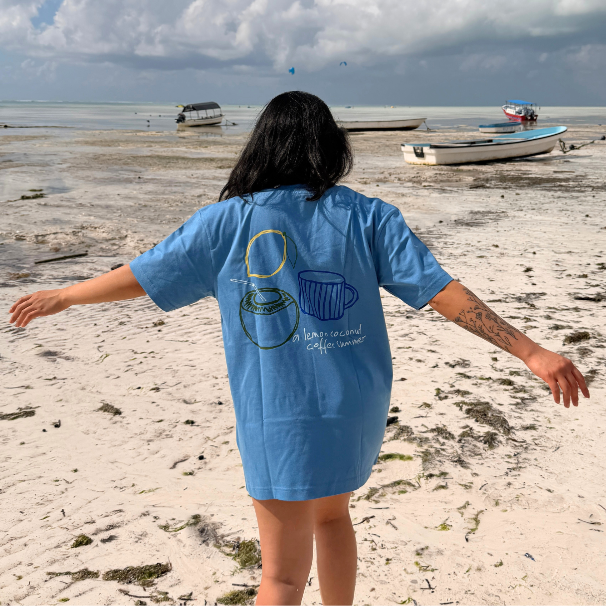 Oversize Shirt "Lemon Coconut"
