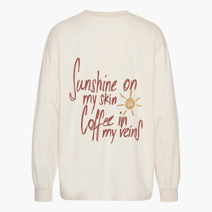 Oversize Longsleeve "Sunshine Coffee"