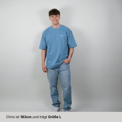 Einzelpiece - Oversize Shirt - "YCYR" Dusty Indigo