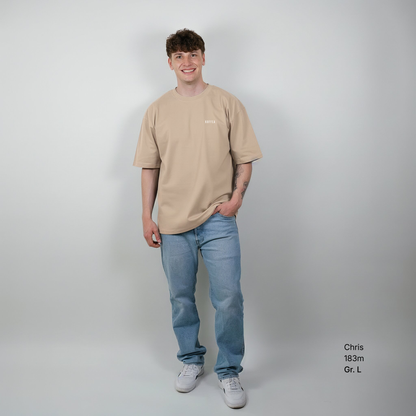 Unisex Oversize Shirt "Kaffee Trinken"