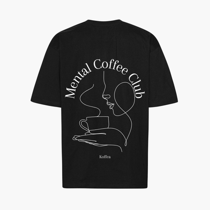 MENTAL COFFEE CLUB - Unisex Oversize T-Shirt