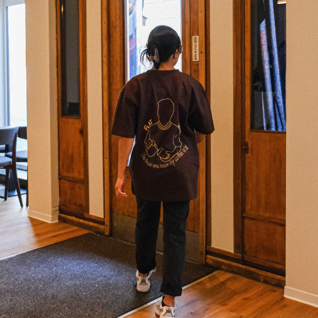 Unisex Oversize Shirt &quot;Flat White&quot;