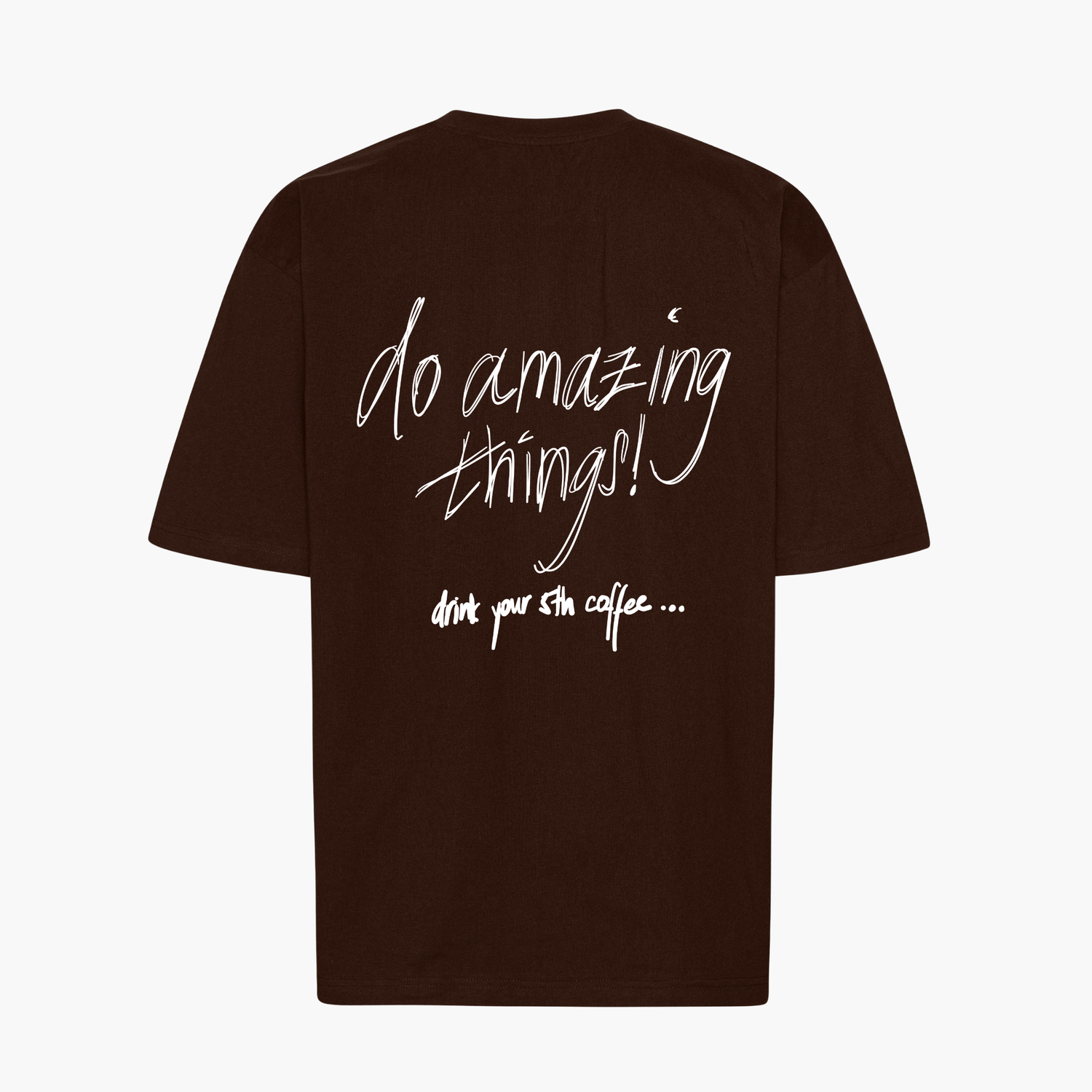 Oversize Shirt "5th Coffee"
