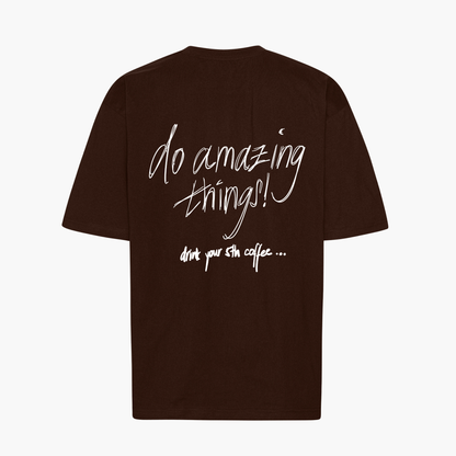 Oversize Shirt "5th Coffee"