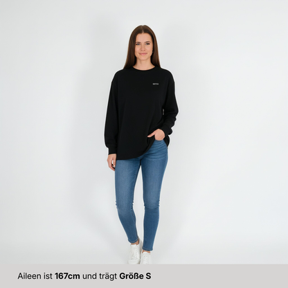 Oversize Longsleeve "I Wanted Coffee"