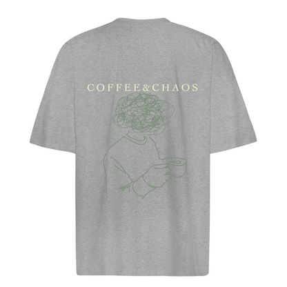 COFFEE &amp; CHAOS - Unisex Oversize T-Shirt