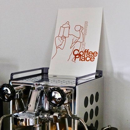 RESTING COFFEE PLACE - Poster