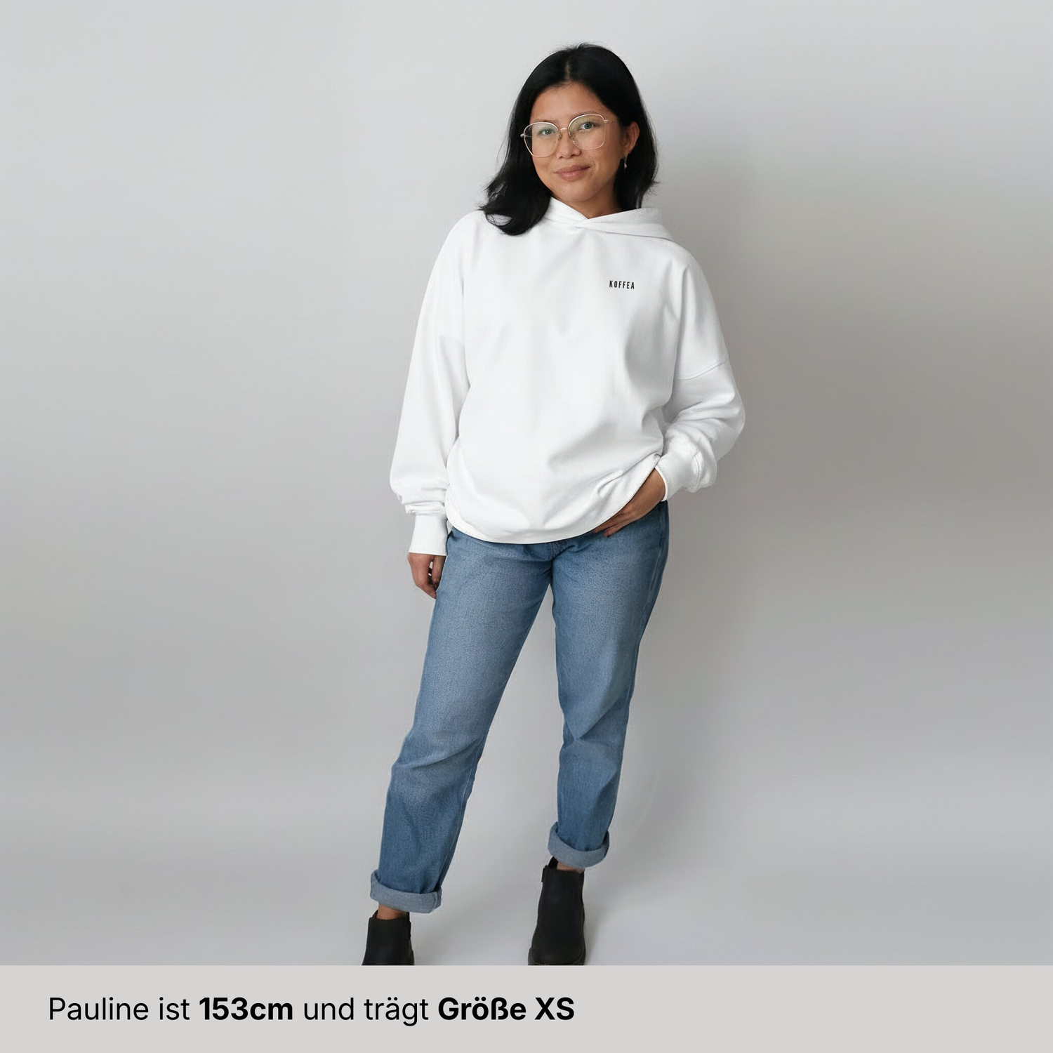 Oversize Hoodie "Damn Coffee"