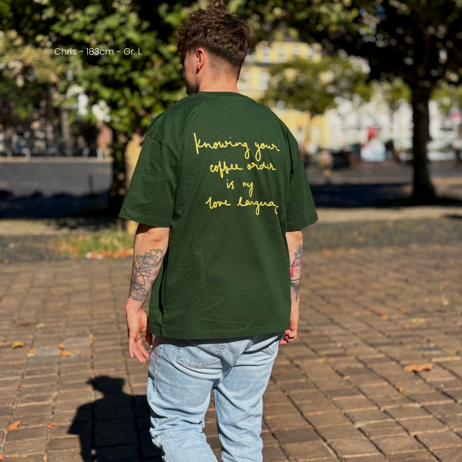 Unisex Oversize Shirt &quot;coffee order&quot;