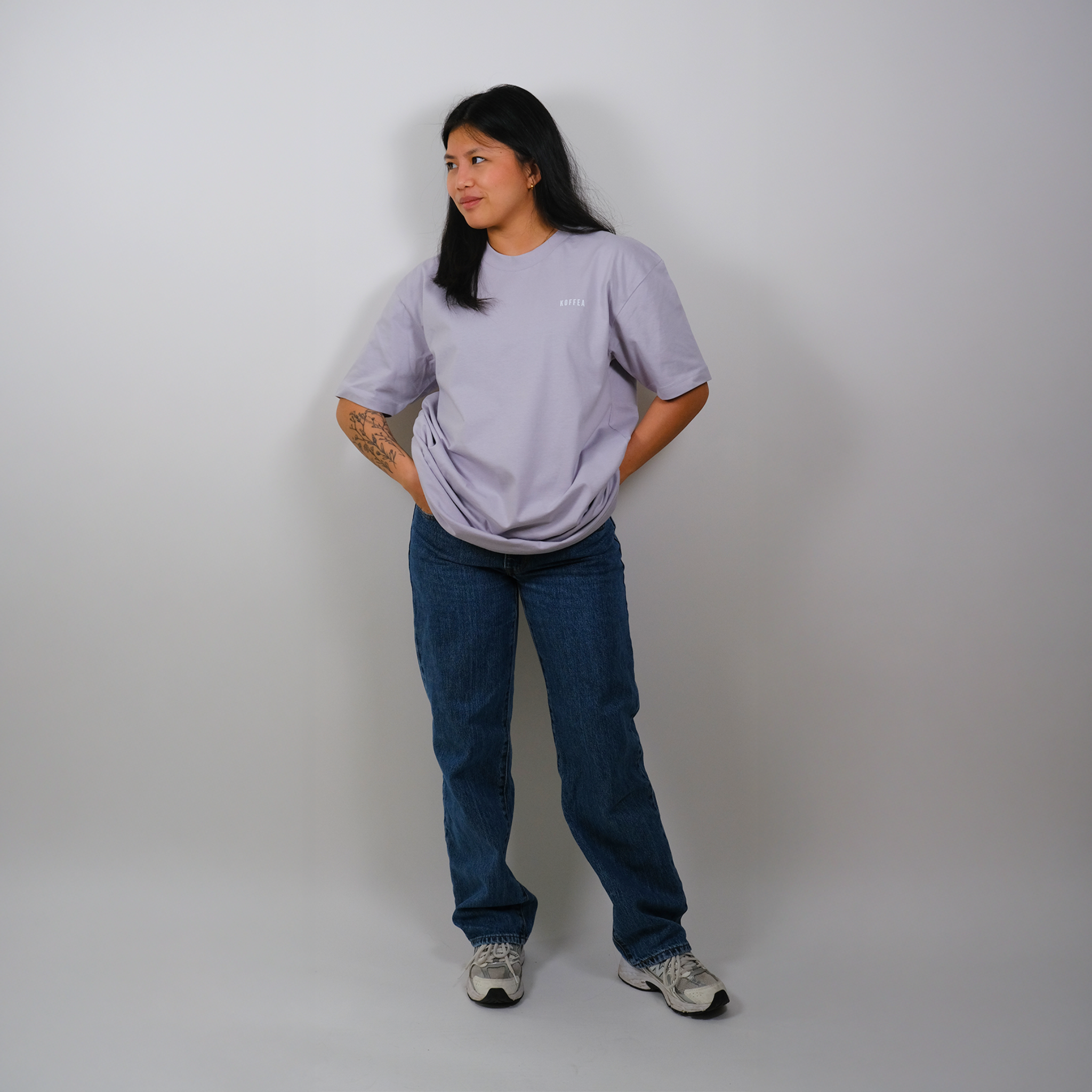 Unisex Oversize Shirt &quot;Feierabendkaffee&quot;