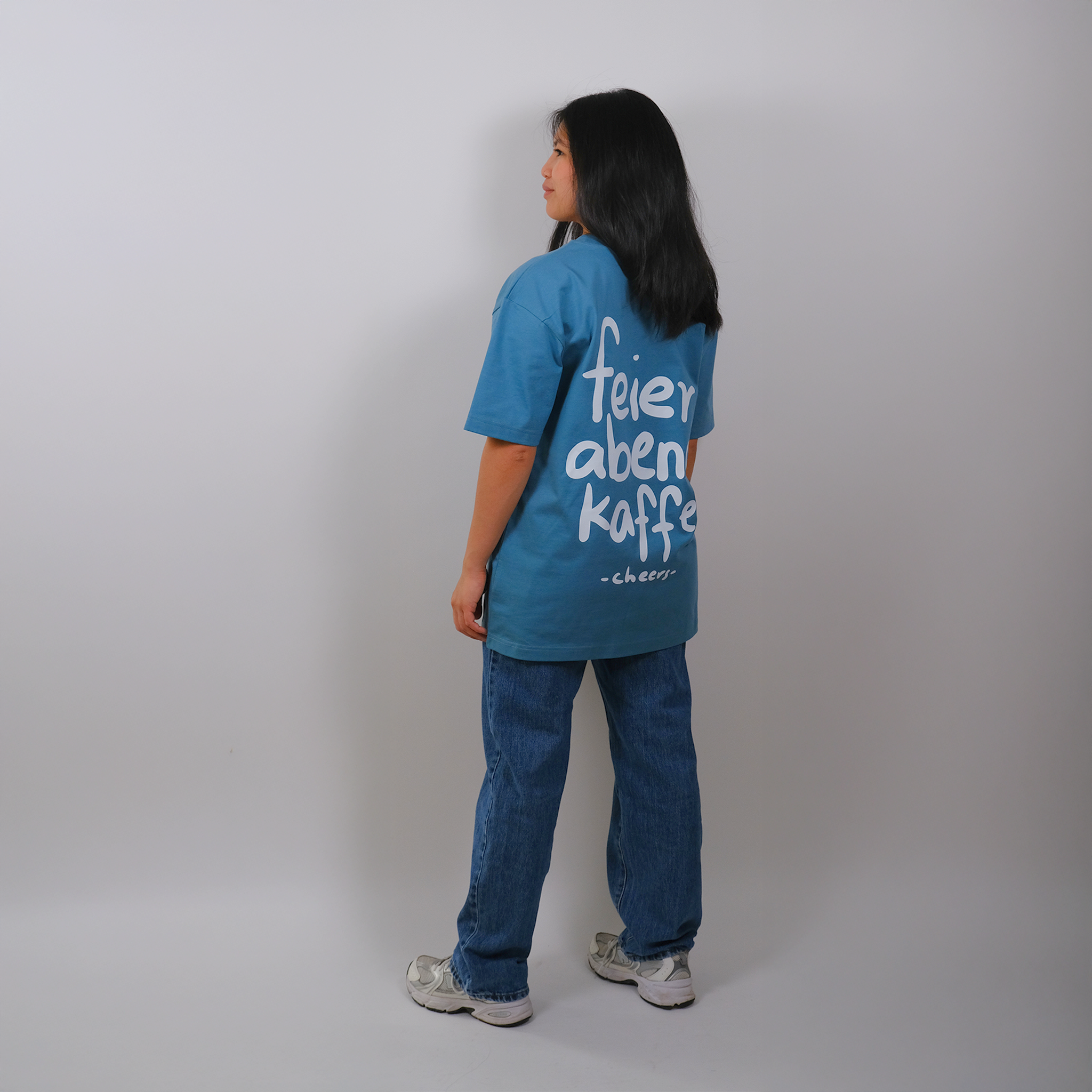 Oversize Shirt "Feierabendkaffee"