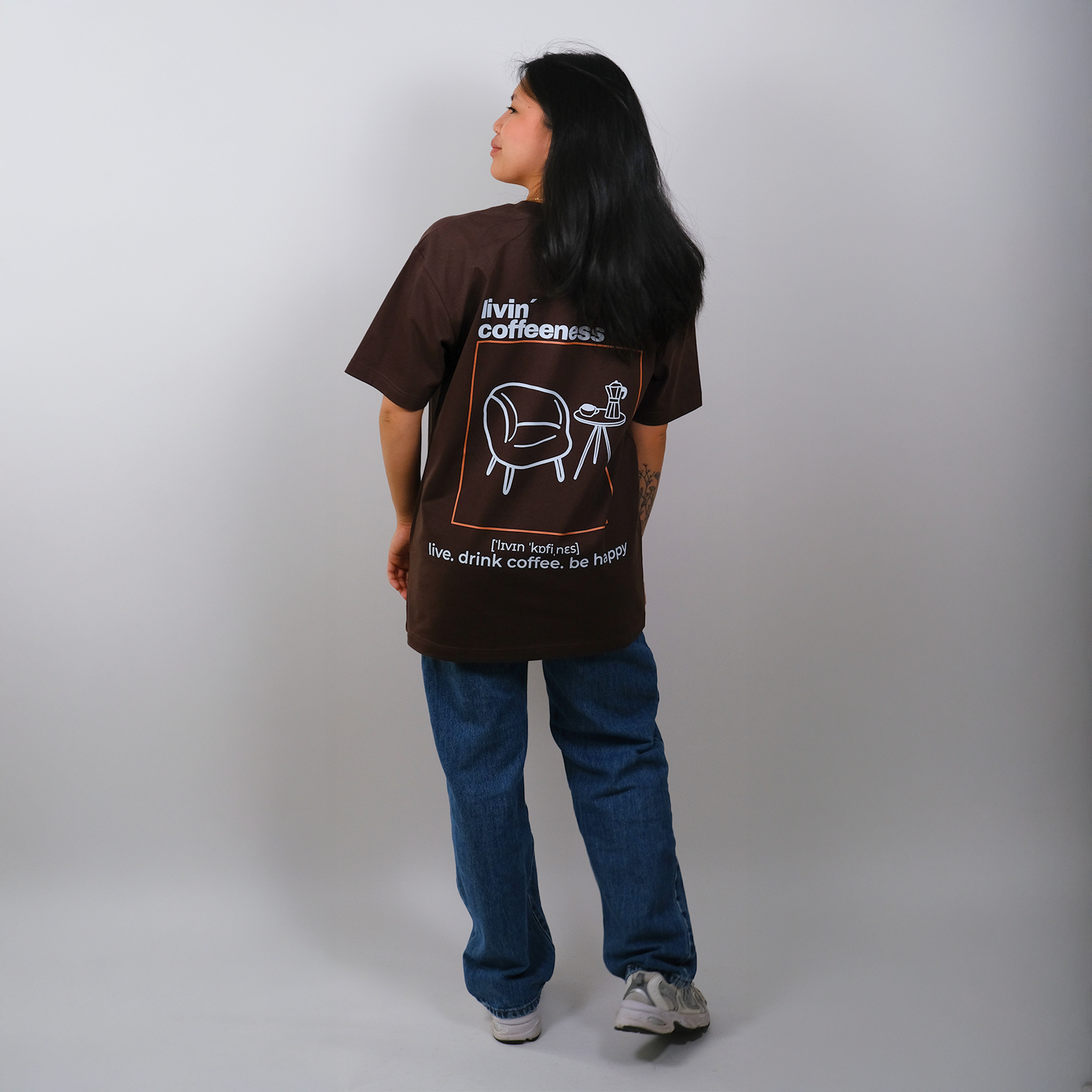 Oversize Shirt "Cozy Coffee Corner"