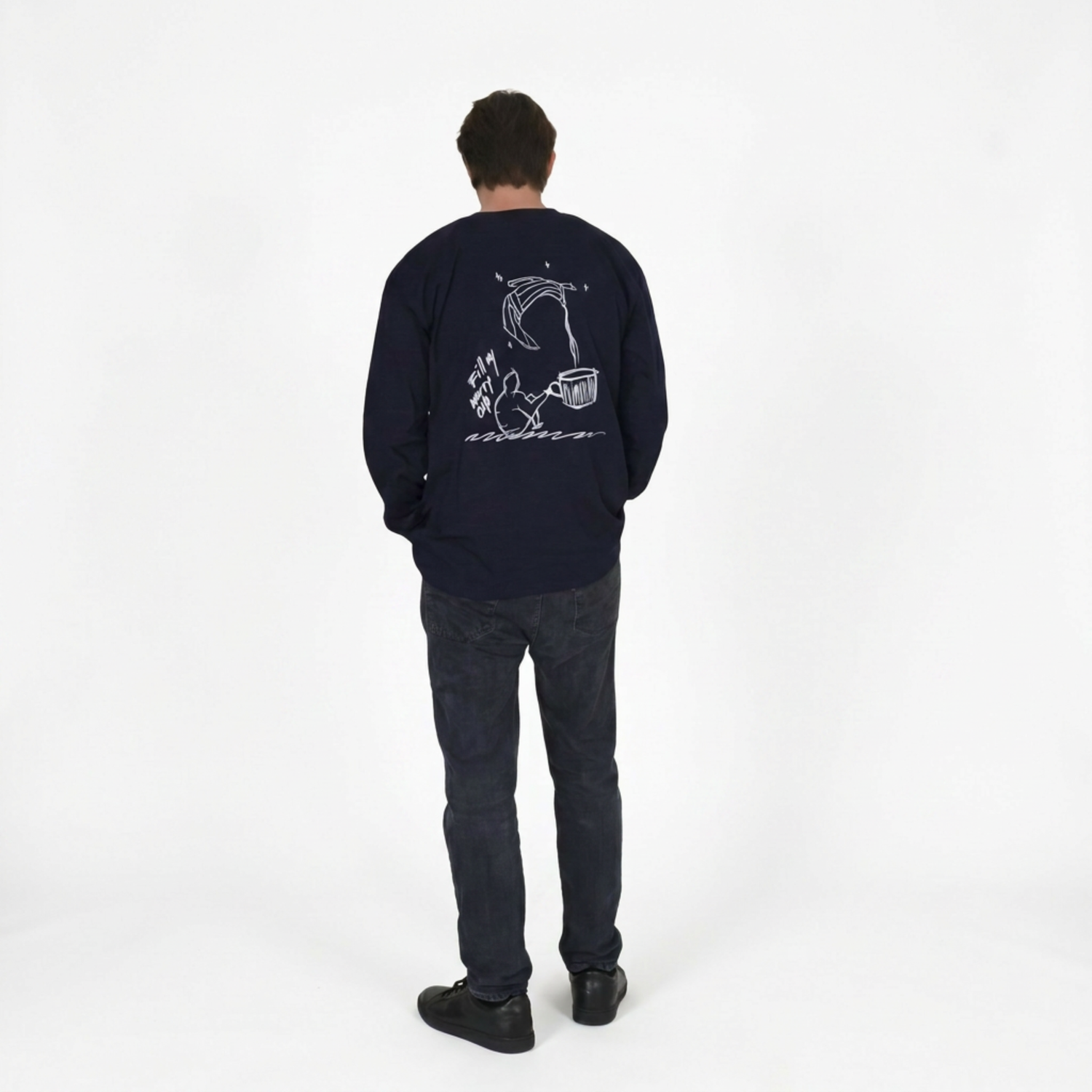 Oversize Longsleeve "Worry Cup"